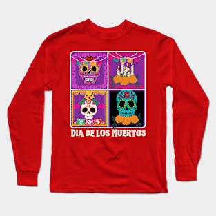 Dia de los Muertos , day of deads ,Design2 Long Sleeve T-Shirt